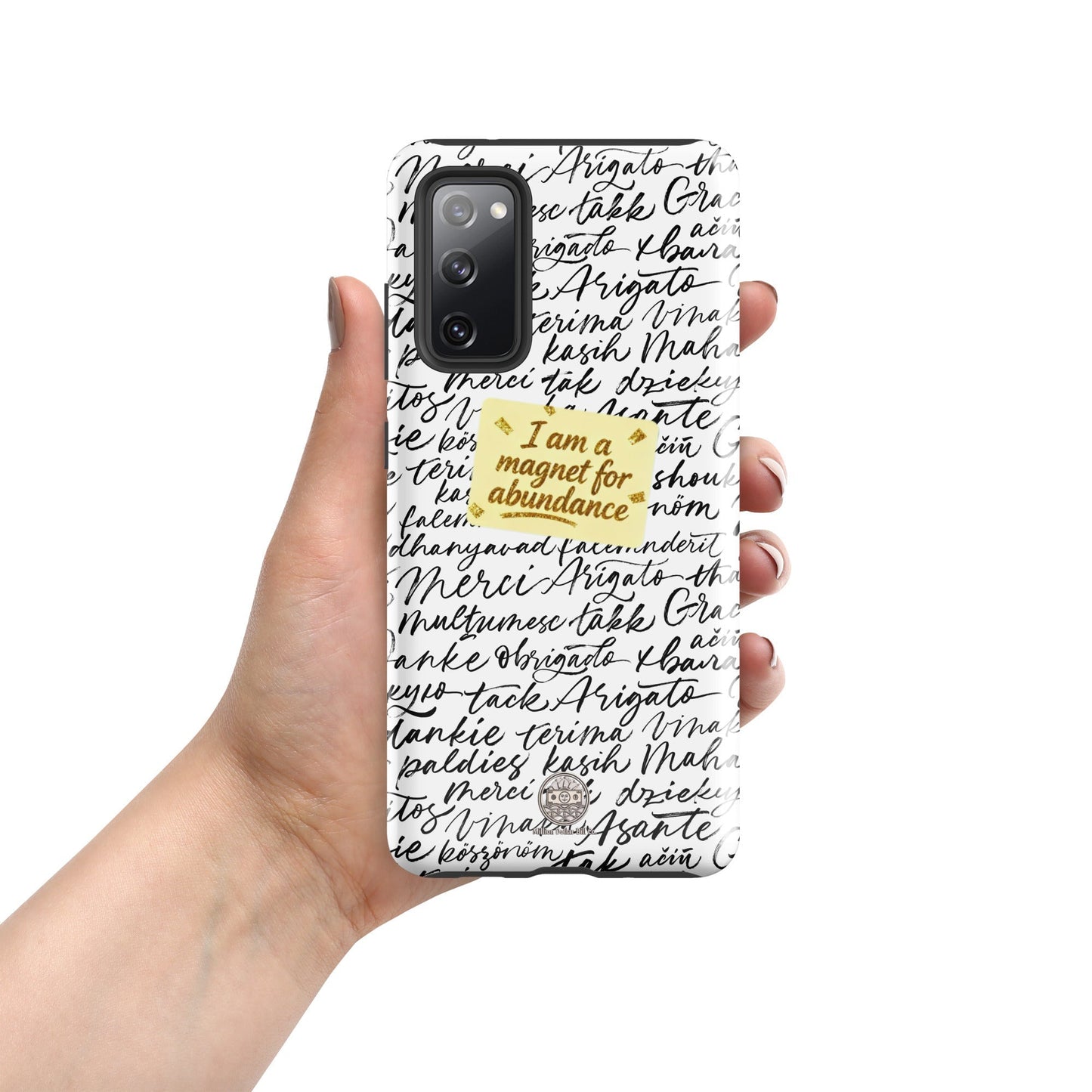 Funda resistente de gratitud magnética MDB Co. para Samsung®