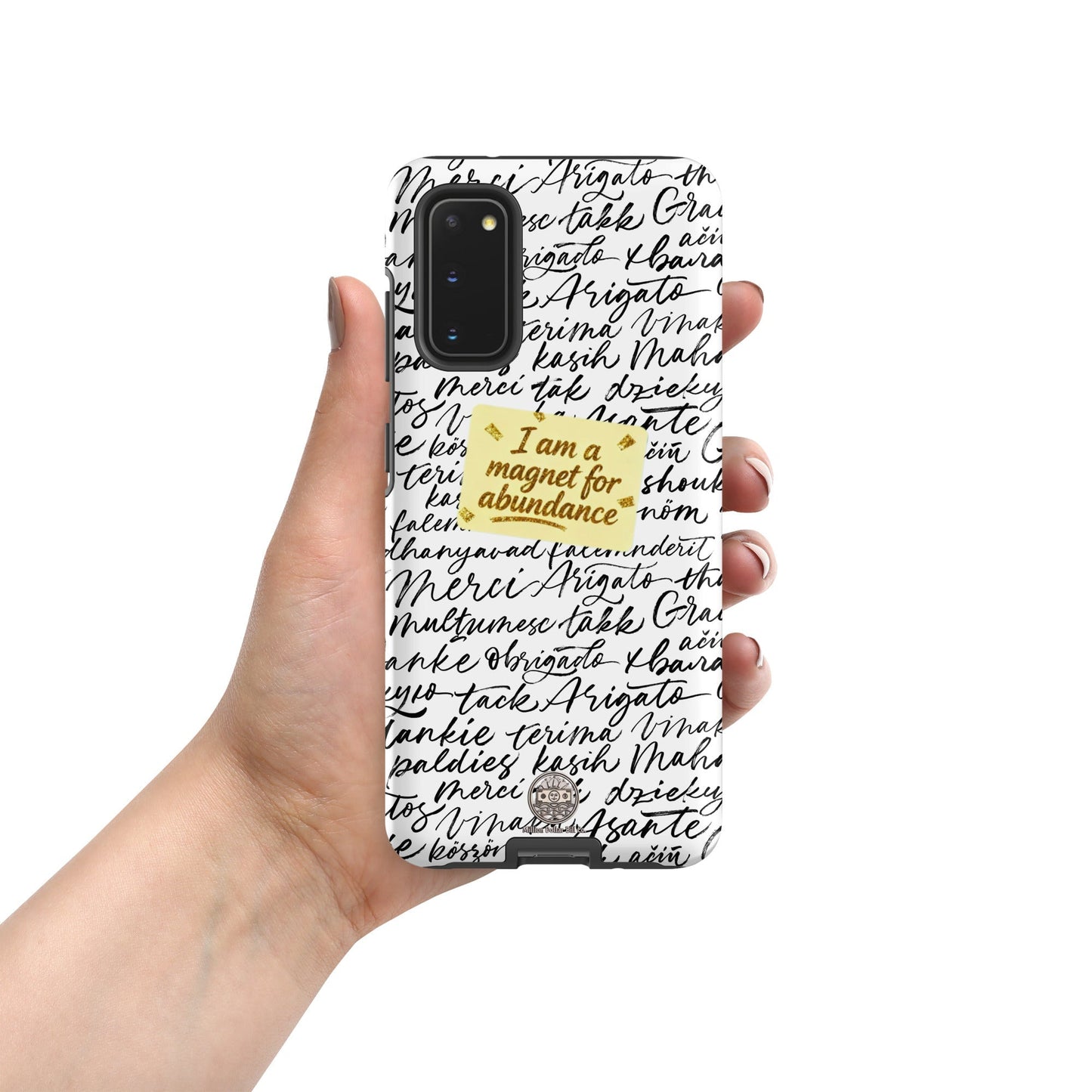 Funda resistente de gratitud magnética MDB Co. para Samsung®