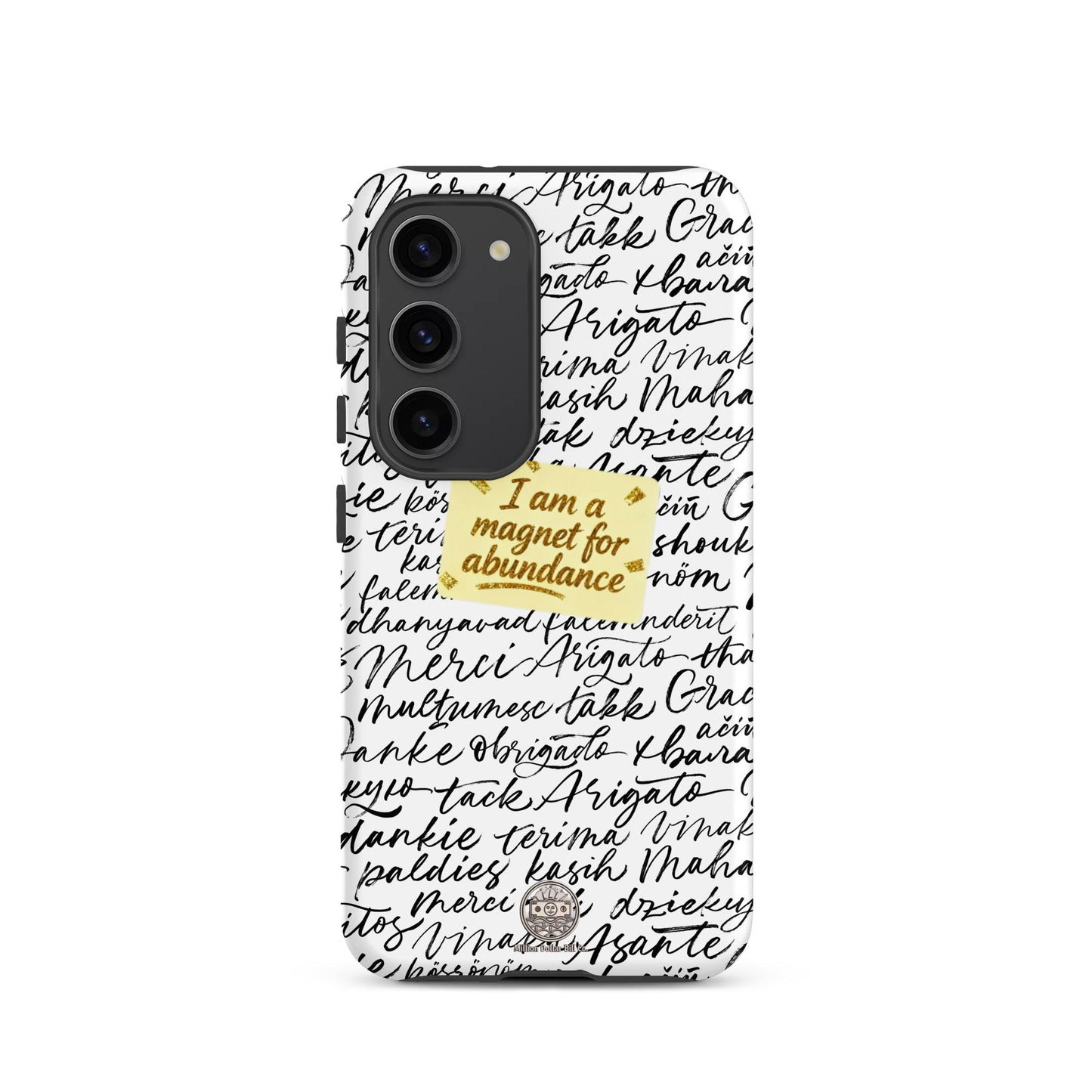 Funda resistente de gratitud magnética MDB Co. para Samsung®