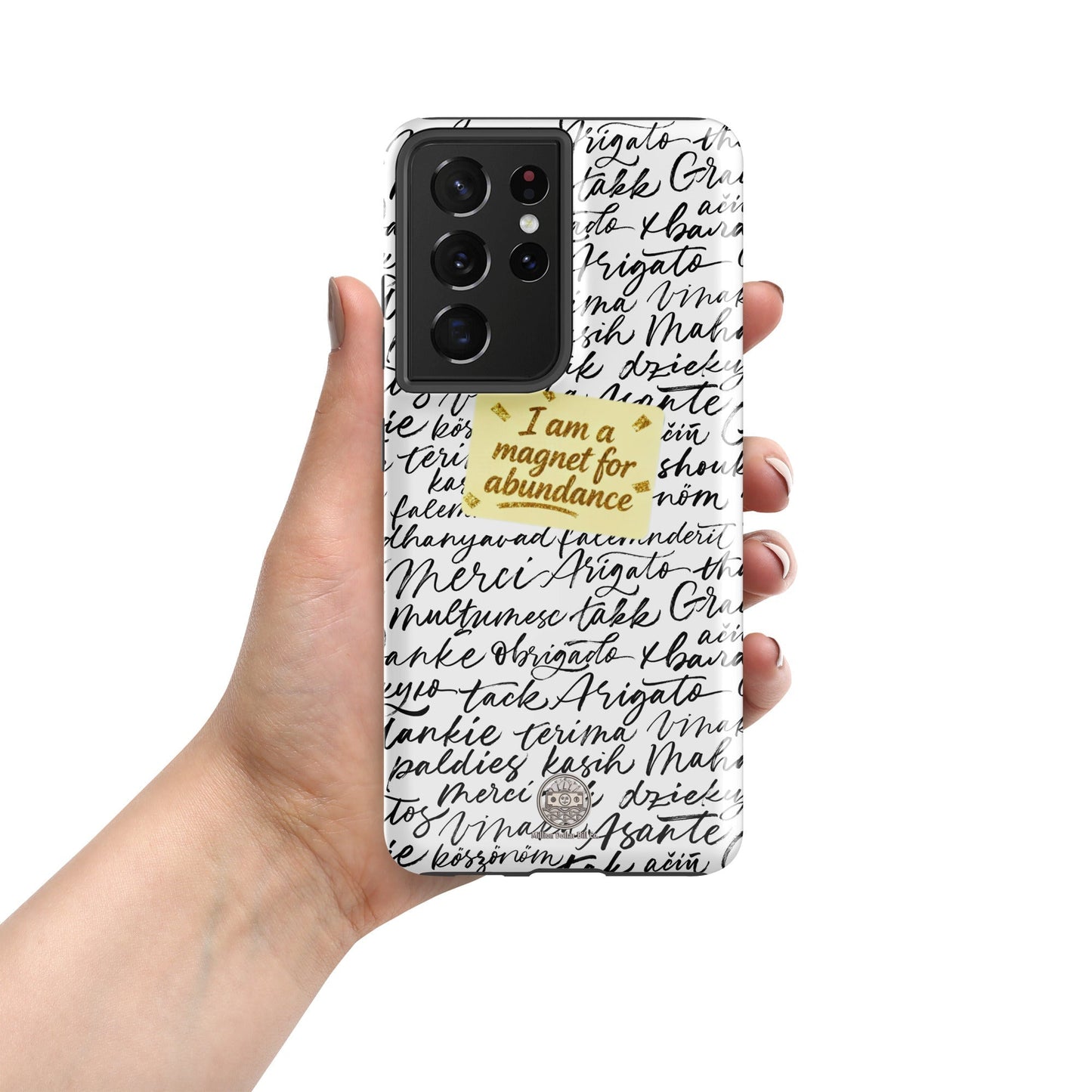 Funda resistente de gratitud magnética MDB Co. para Samsung®