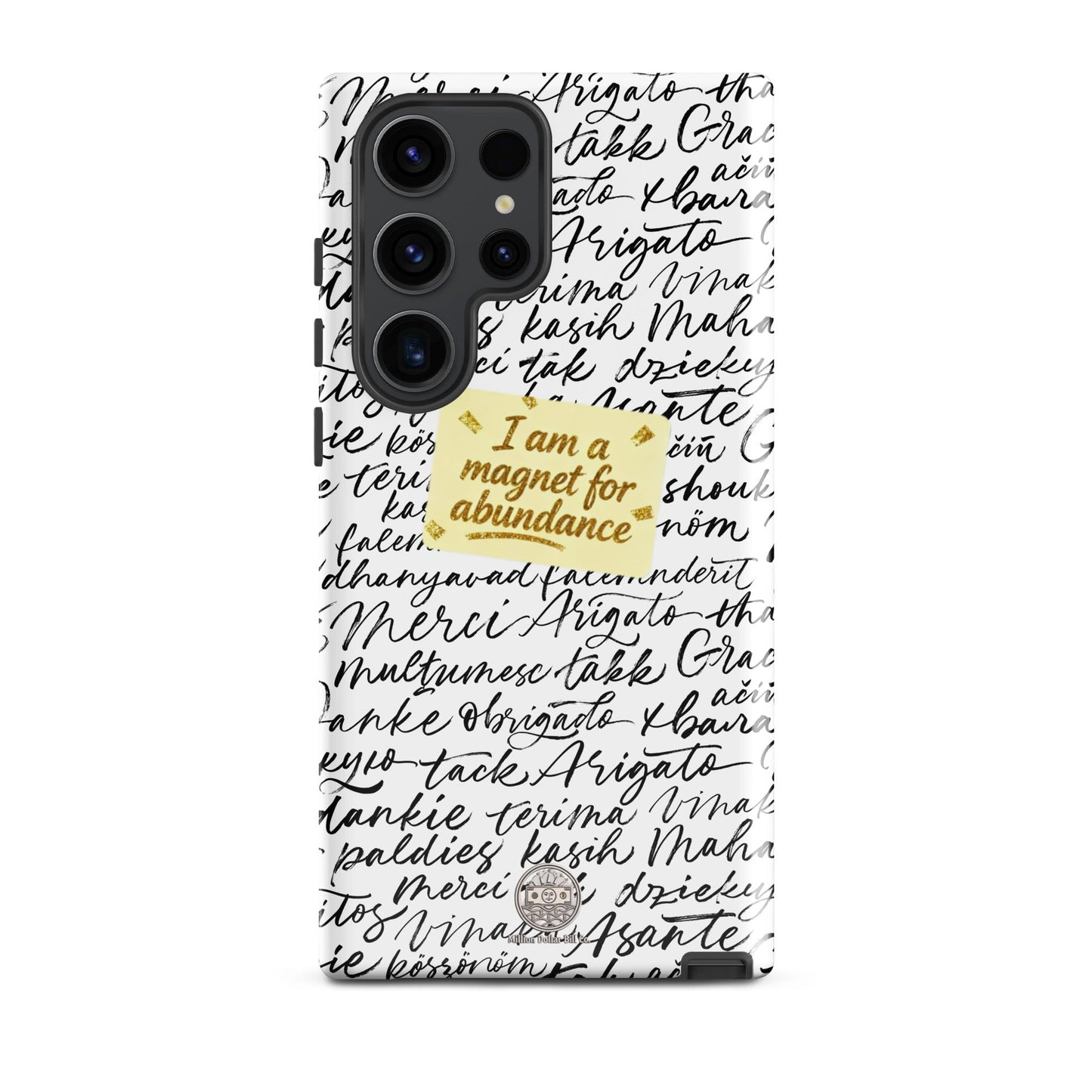 Funda resistente de gratitud magnética MDB Co. para Samsung®