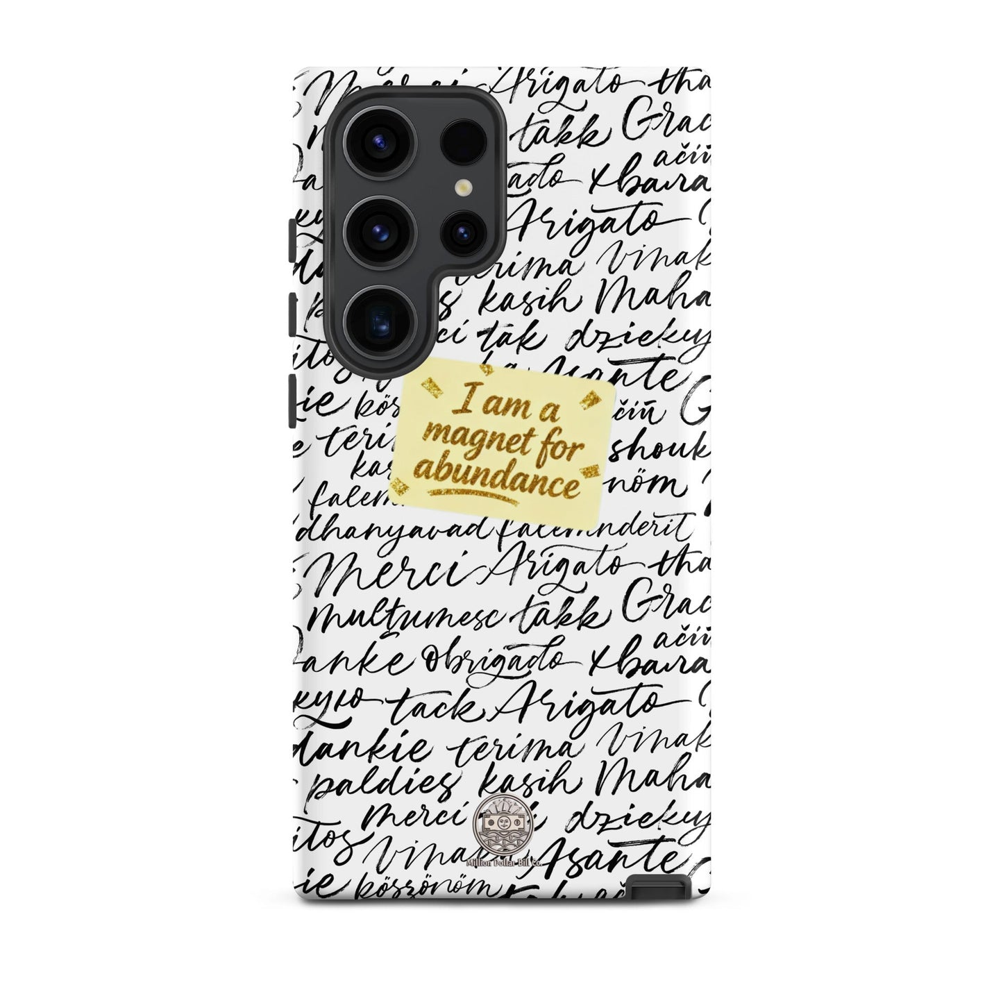 Funda resistente de gratitud magnética MDB Co. para Samsung®