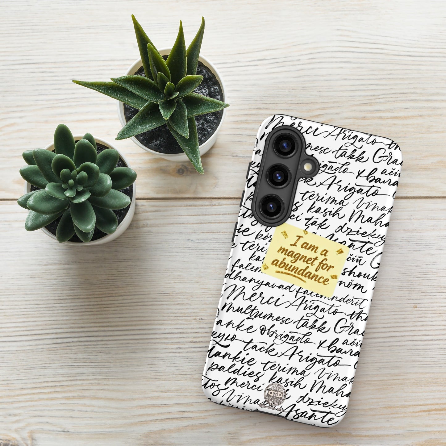 Funda resistente de gratitud magnética MDB Co. para Samsung®