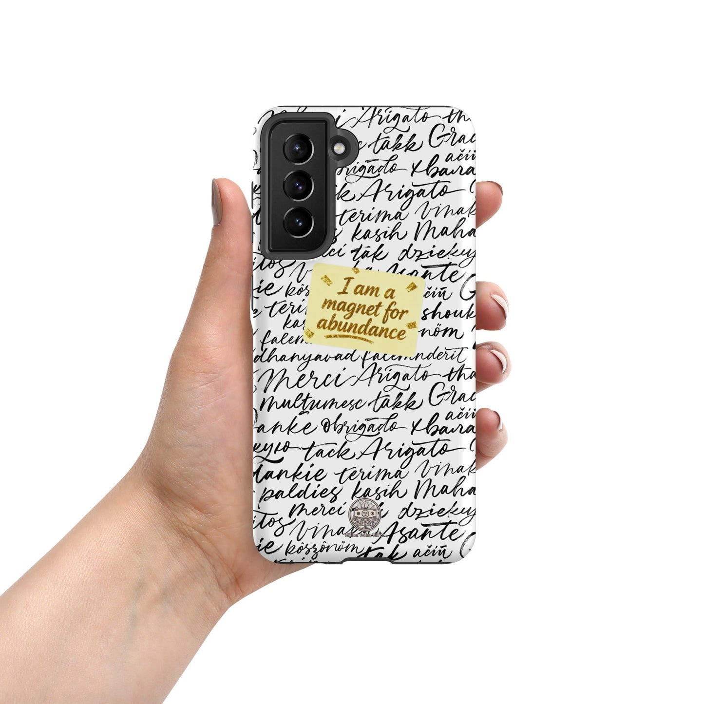 Funda resistente de gratitud magnética MDB Co. para Samsung®