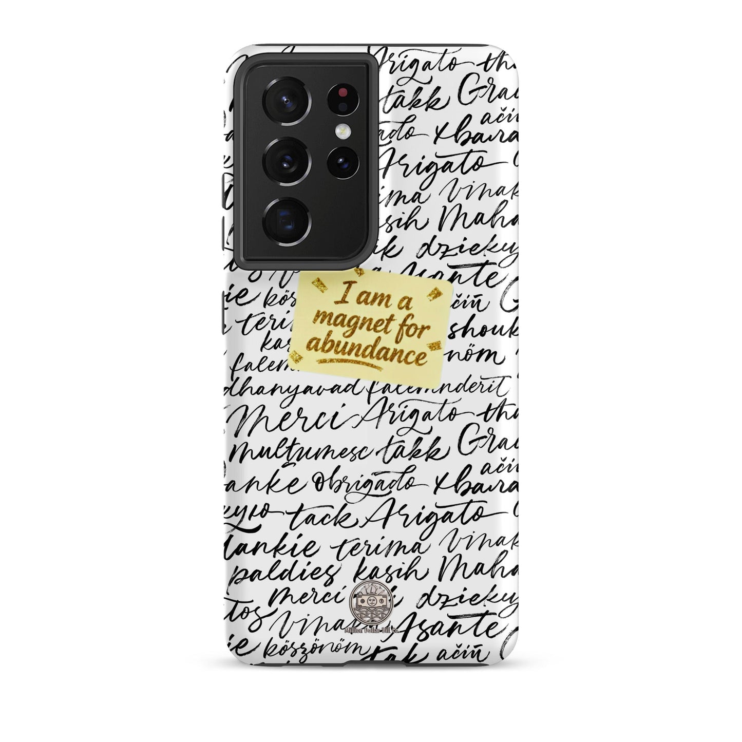Funda resistente de gratitud magnética MDB Co. para Samsung®