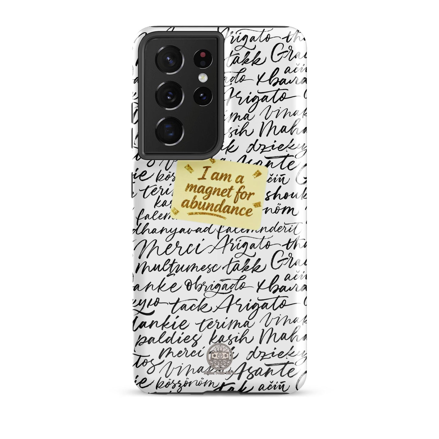 Funda resistente de gratitud magnética MDB Co. para Samsung®