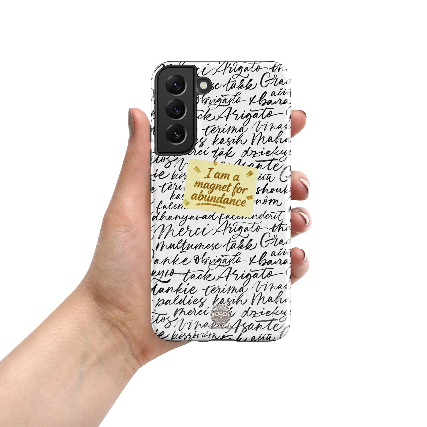 Funda resistente de gratitud magnética MDB Co. para Samsung®
