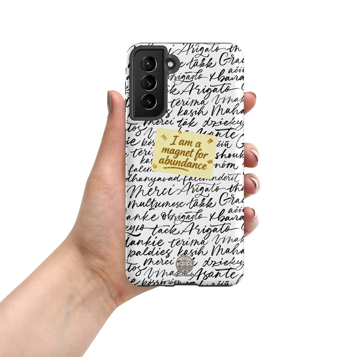 Funda resistente de gratitud magnética MDB Co. para Samsung®