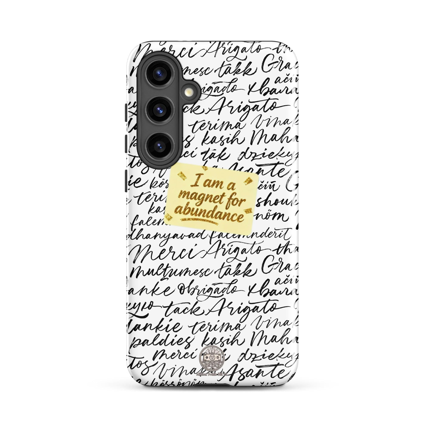 Funda resistente de gratitud magnética MDB Co. para Samsung®