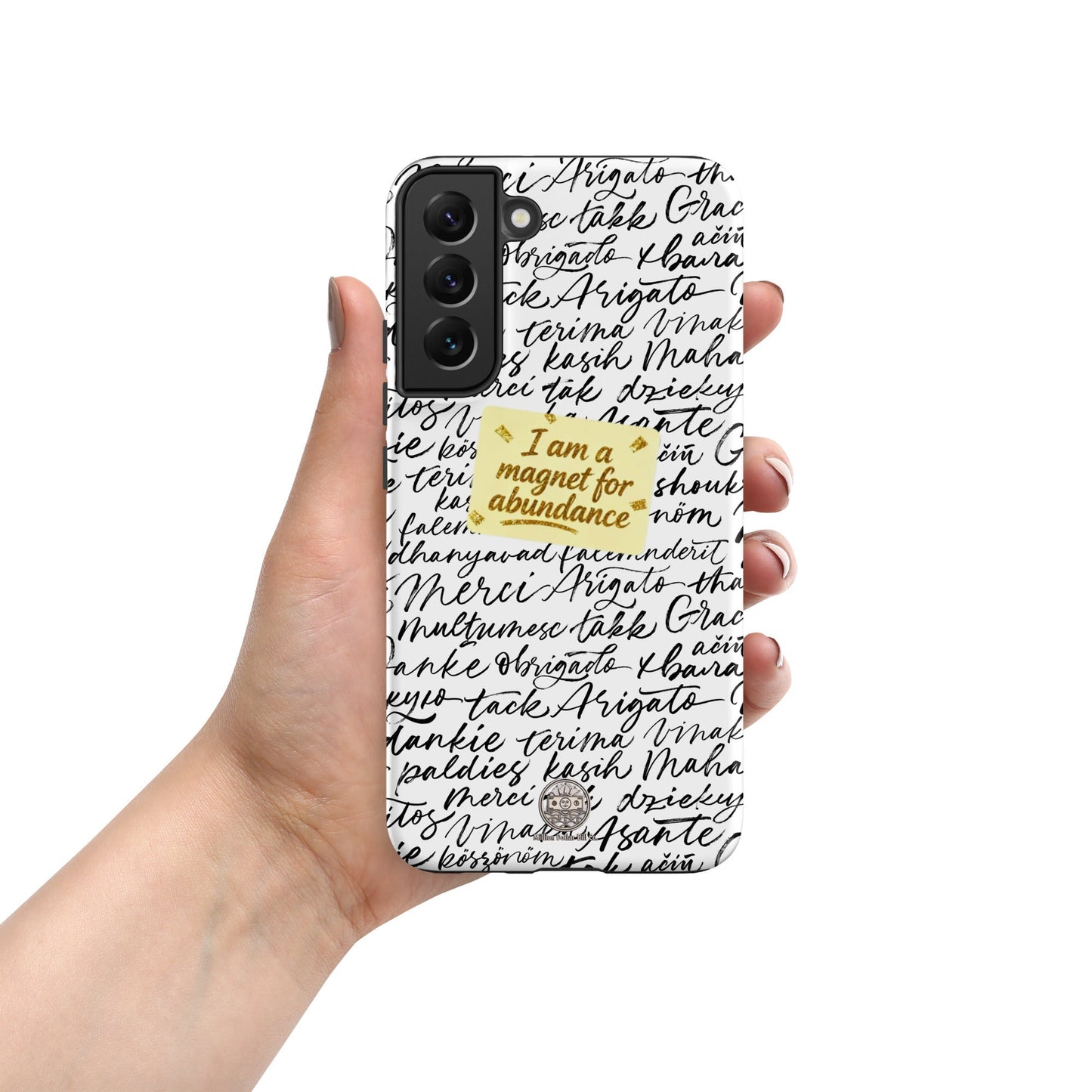 Funda resistente de gratitud magnética MDB Co. para Samsung®