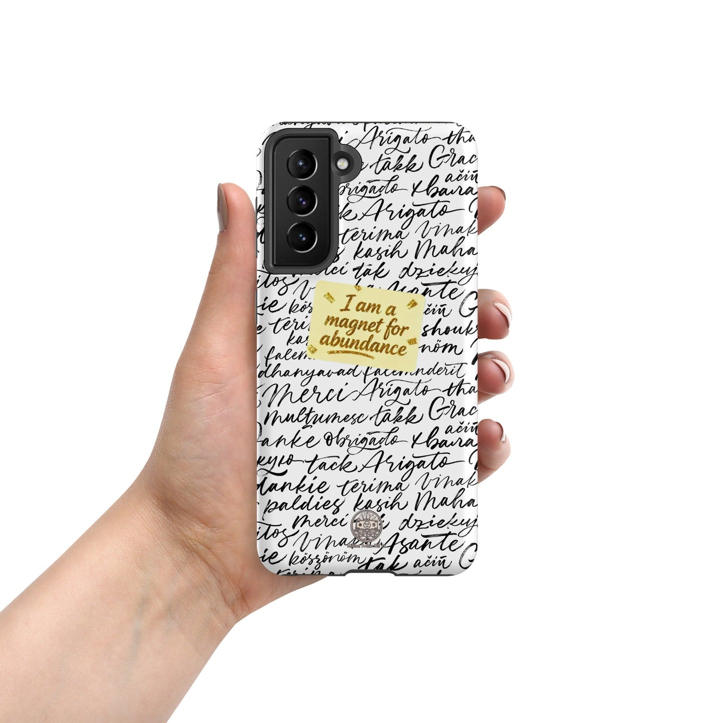 Funda resistente de gratitud magnética MDB Co. para Samsung®