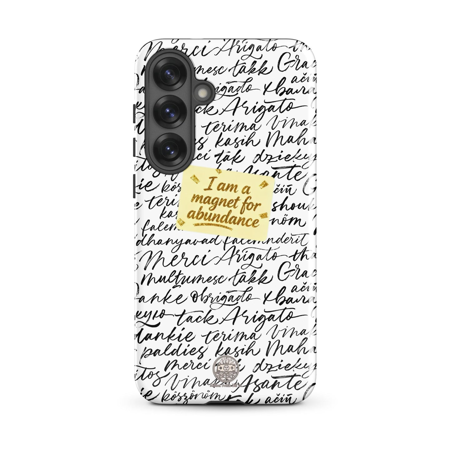Funda resistente de gratitud magnética MDB Co. para Samsung®