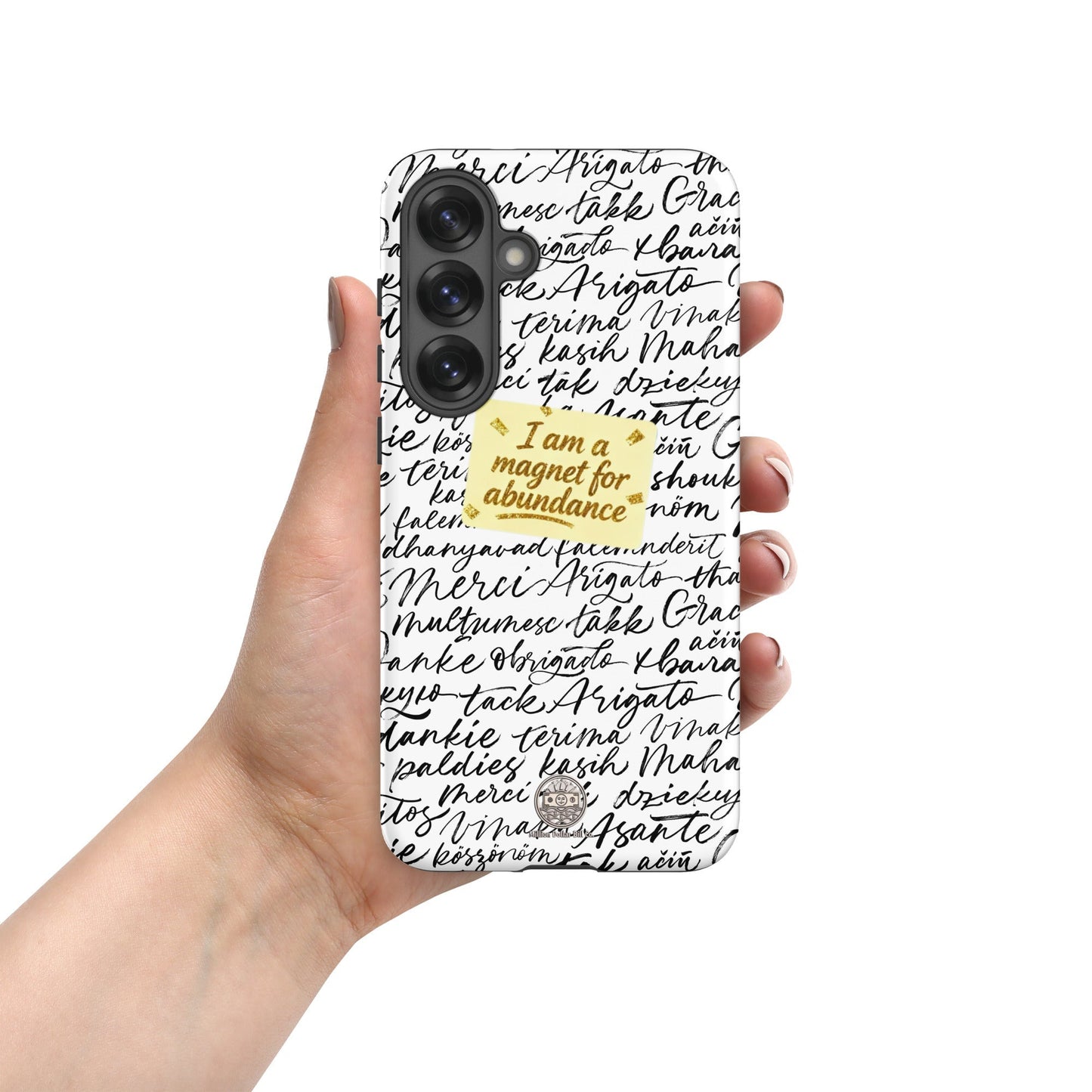 Funda resistente de gratitud magnética MDB Co. para Samsung®