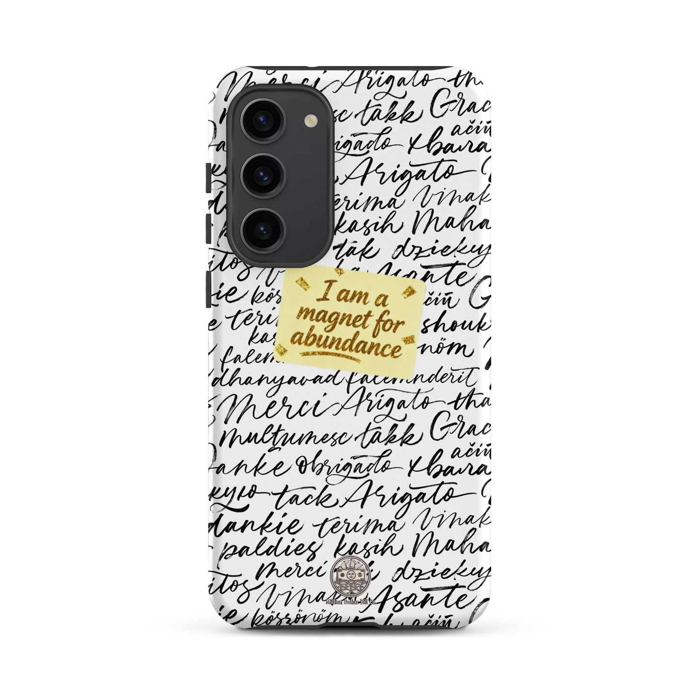 Funda resistente de gratitud magnética MDB Co. para Samsung®