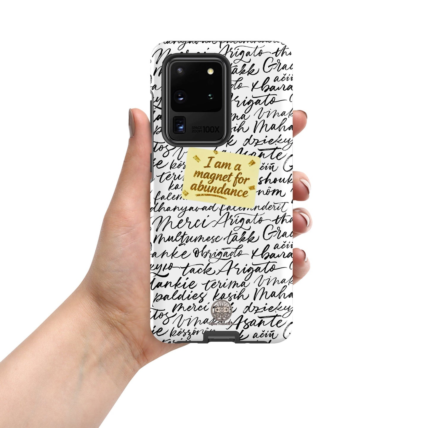 Funda resistente de gratitud magnética MDB Co. para Samsung®
