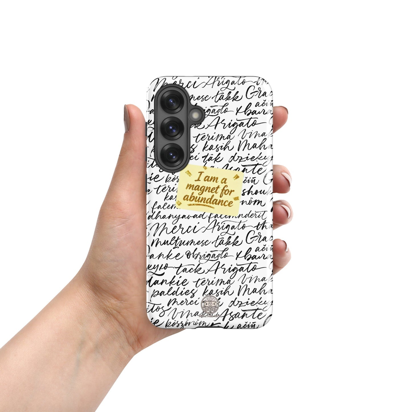Funda resistente de gratitud magnética MDB Co. para Samsung®