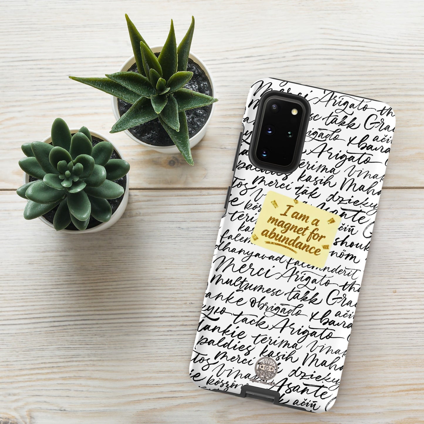 Funda resistente de gratitud magnética MDB Co. para Samsung®