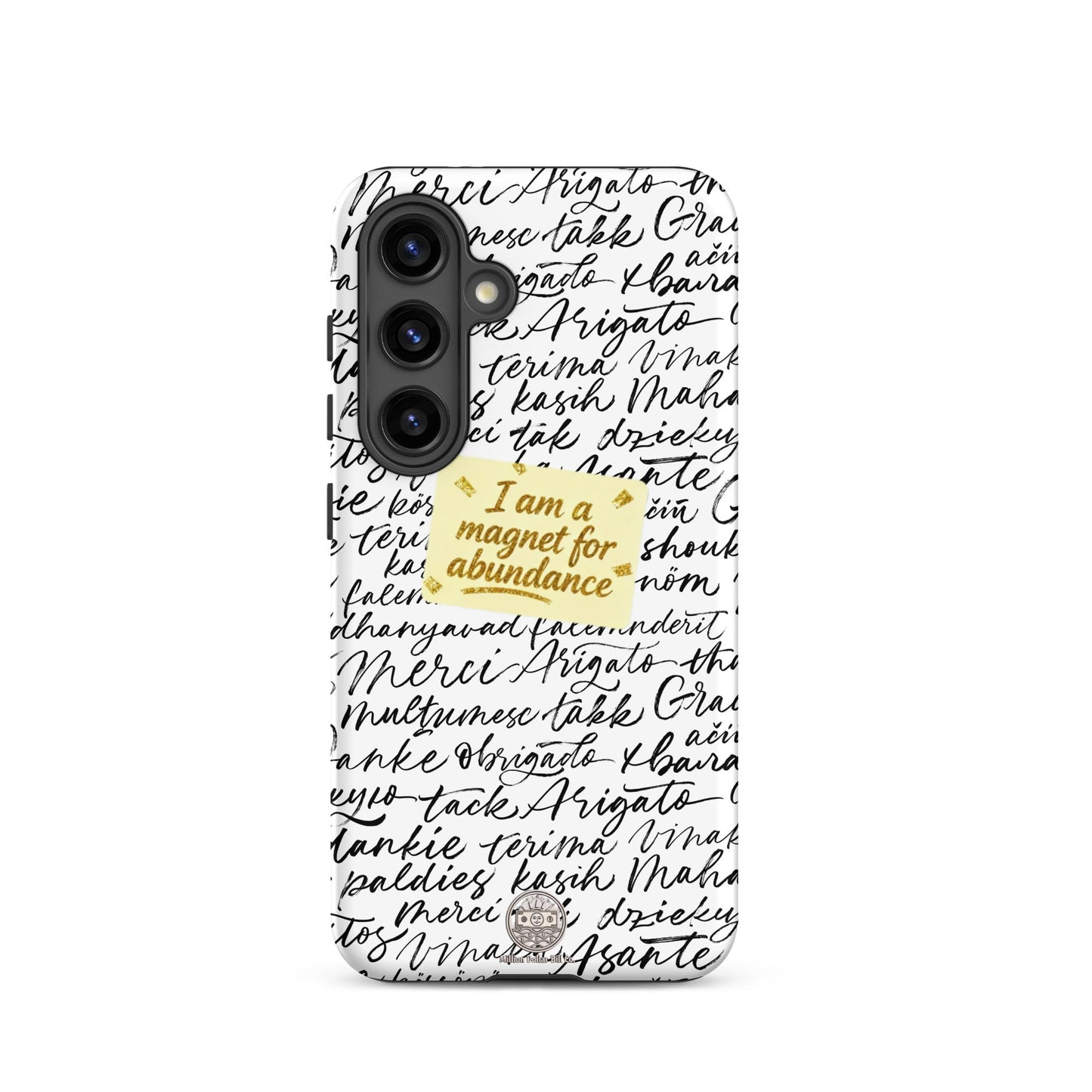 Funda resistente de gratitud magnética MDB Co. para Samsung®