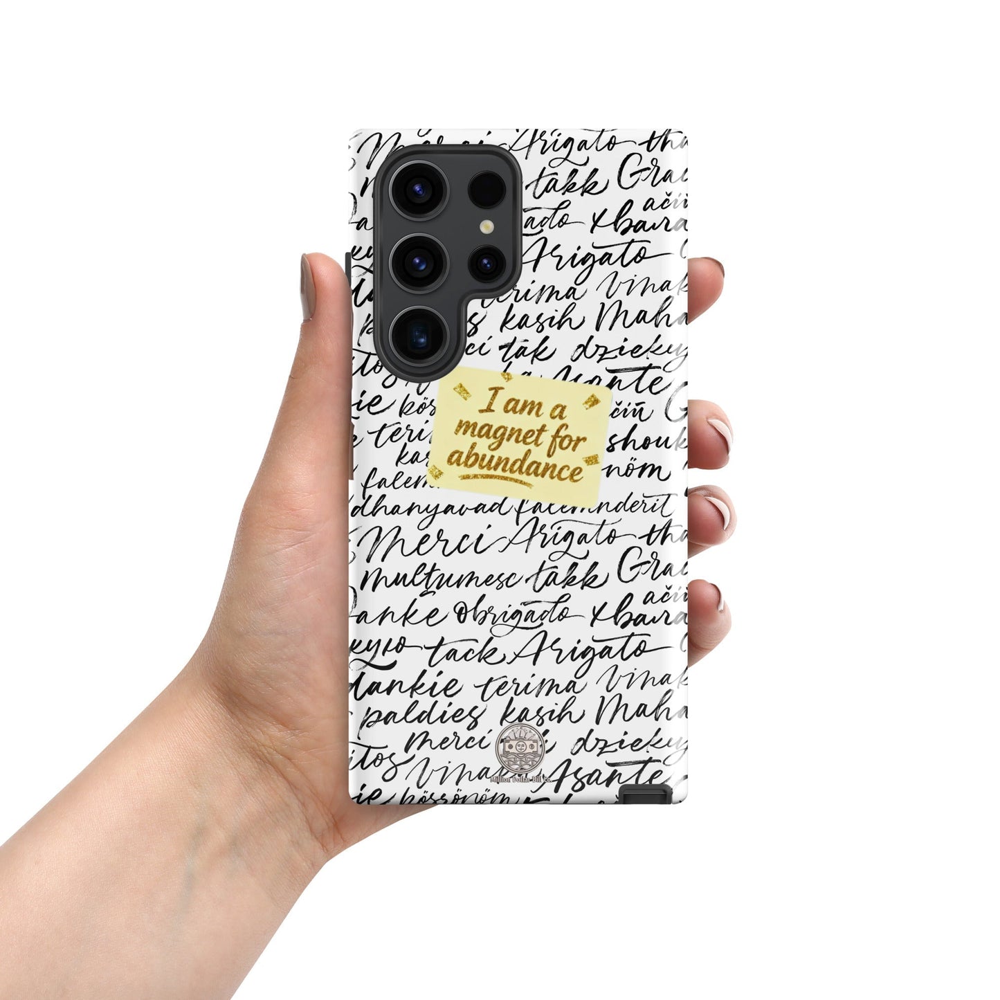 Funda resistente de gratitud magnética MDB Co. para Samsung®