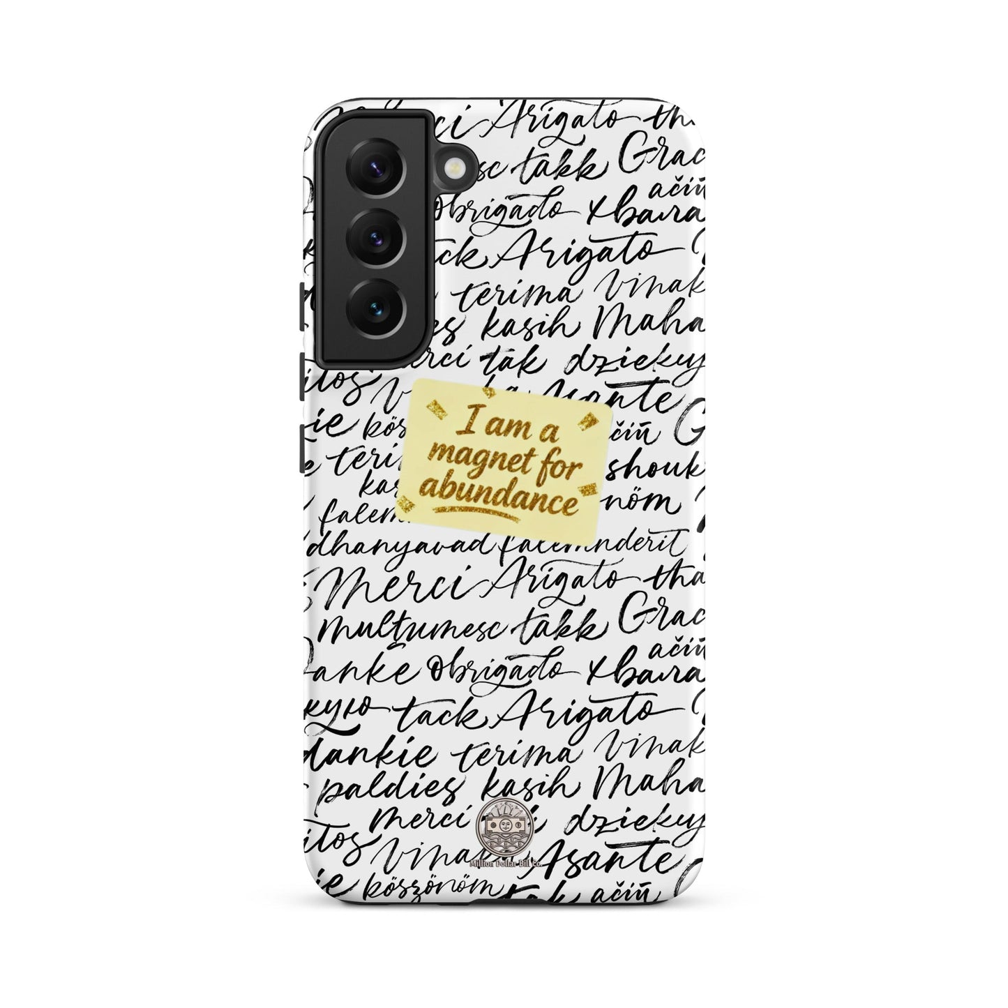 Funda resistente de gratitud magnética MDB Co. para Samsung®