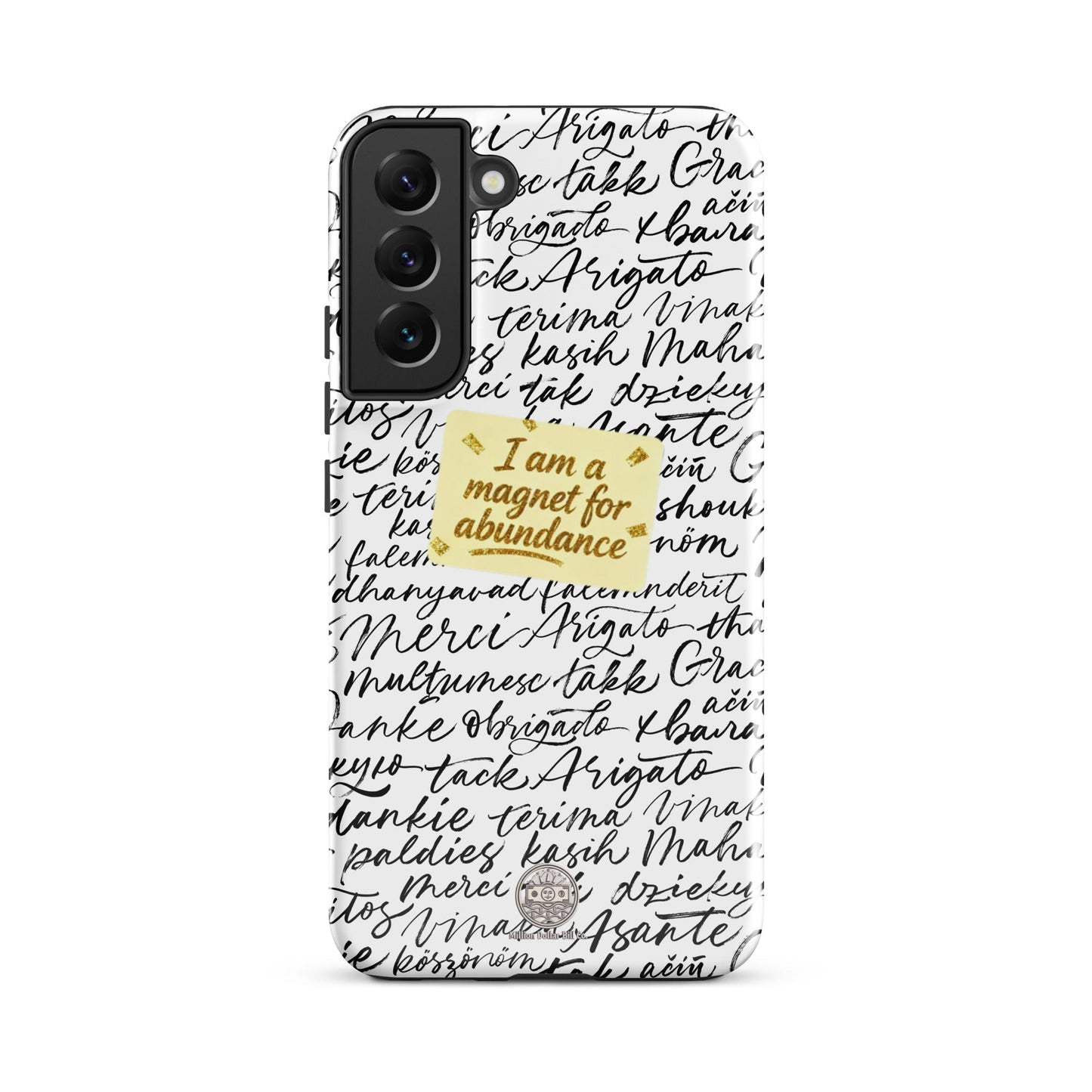 Funda resistente de gratitud magnética MDB Co. para Samsung®