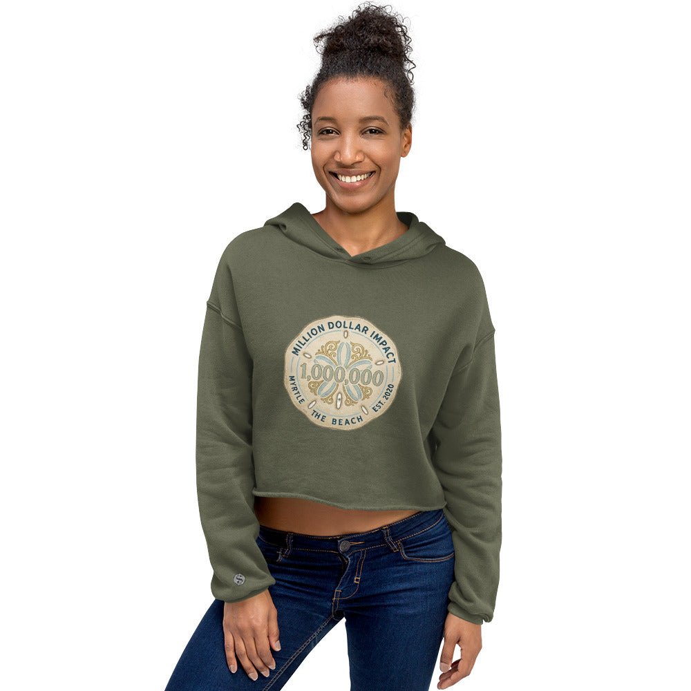 MDB Co. Sudadera Corta con Capucha Million Sand Dollar