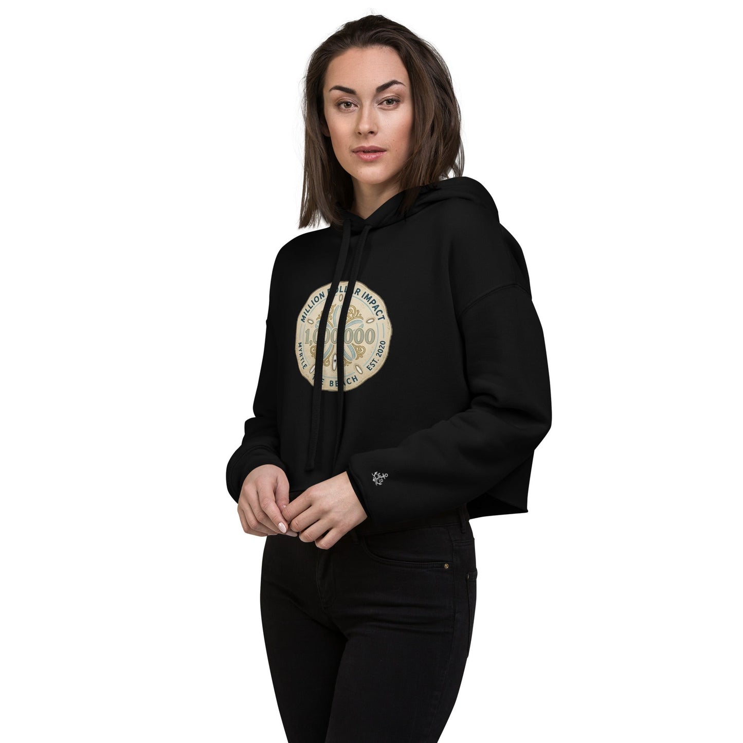 MDB Co. Sudadera Corta con Capucha Million Sand Dollar