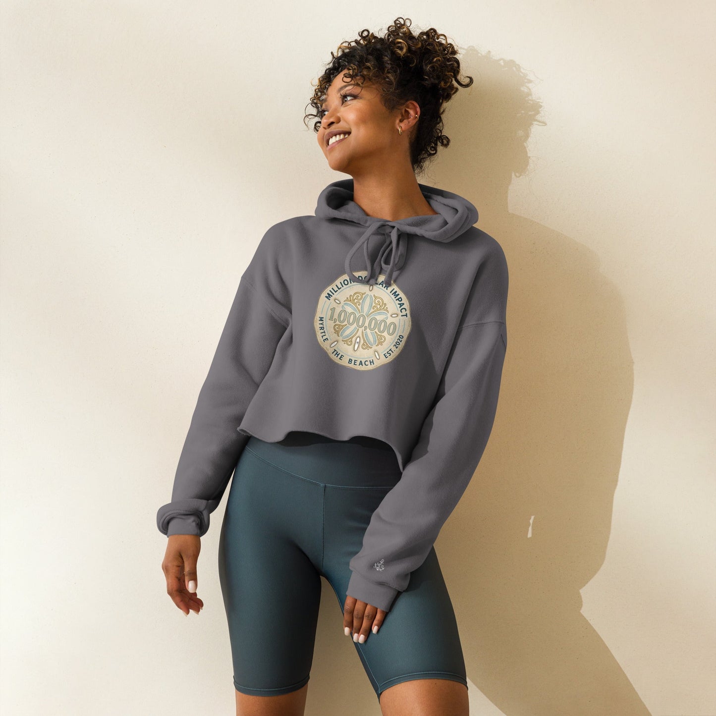 MDB Co. Sudadera Corta con Capucha Million Sand Dollar