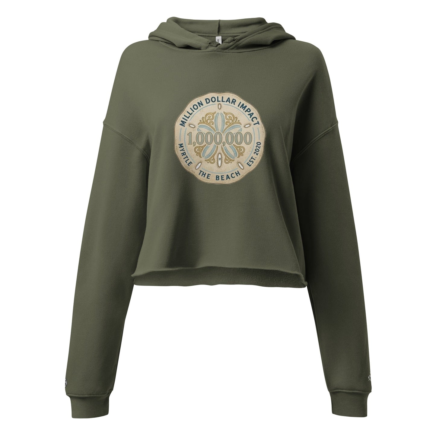 MDB Co. Sudadera Corta con Capucha Million Sand Dollar
