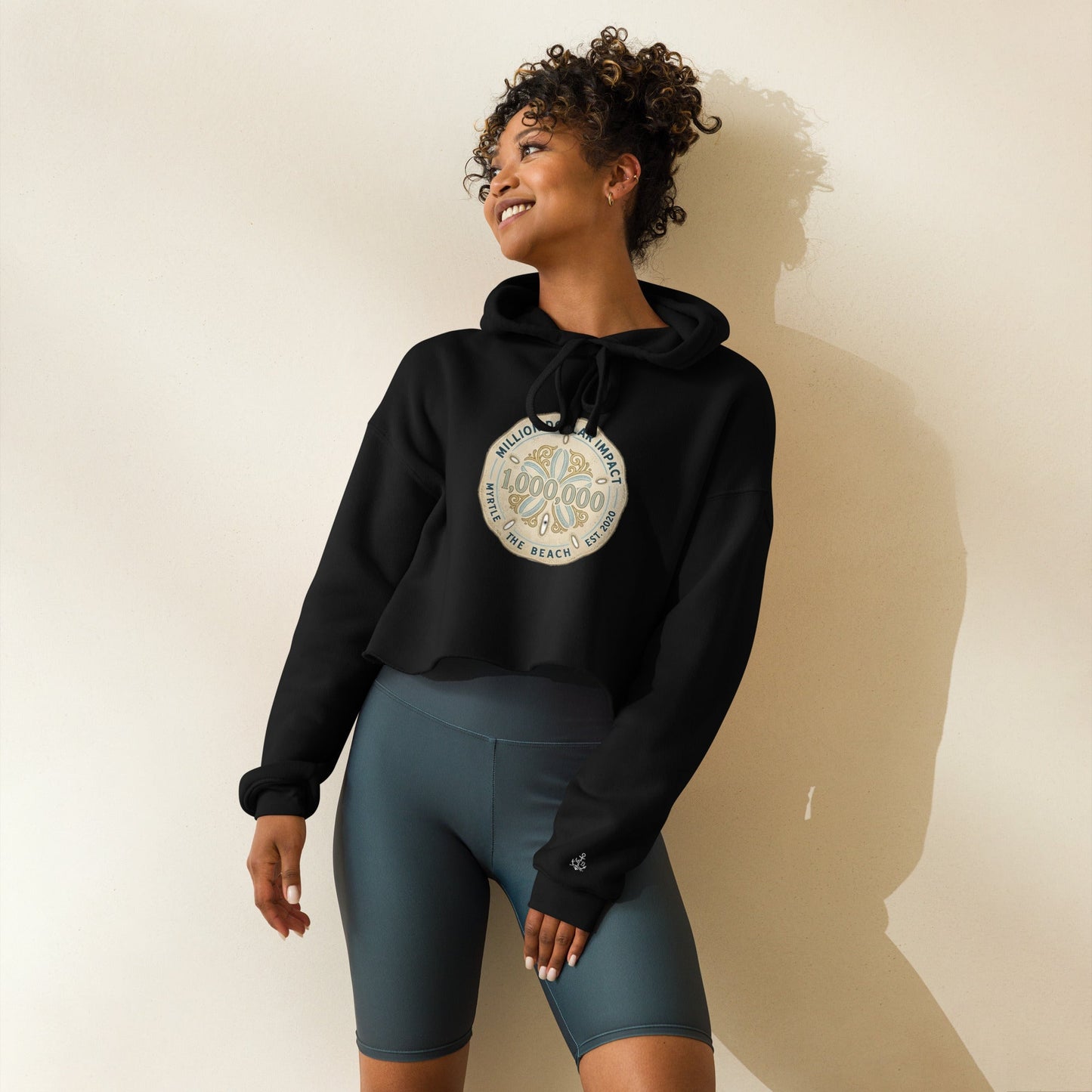 MDB Co. Sudadera Corta con Capucha Million Sand Dollar