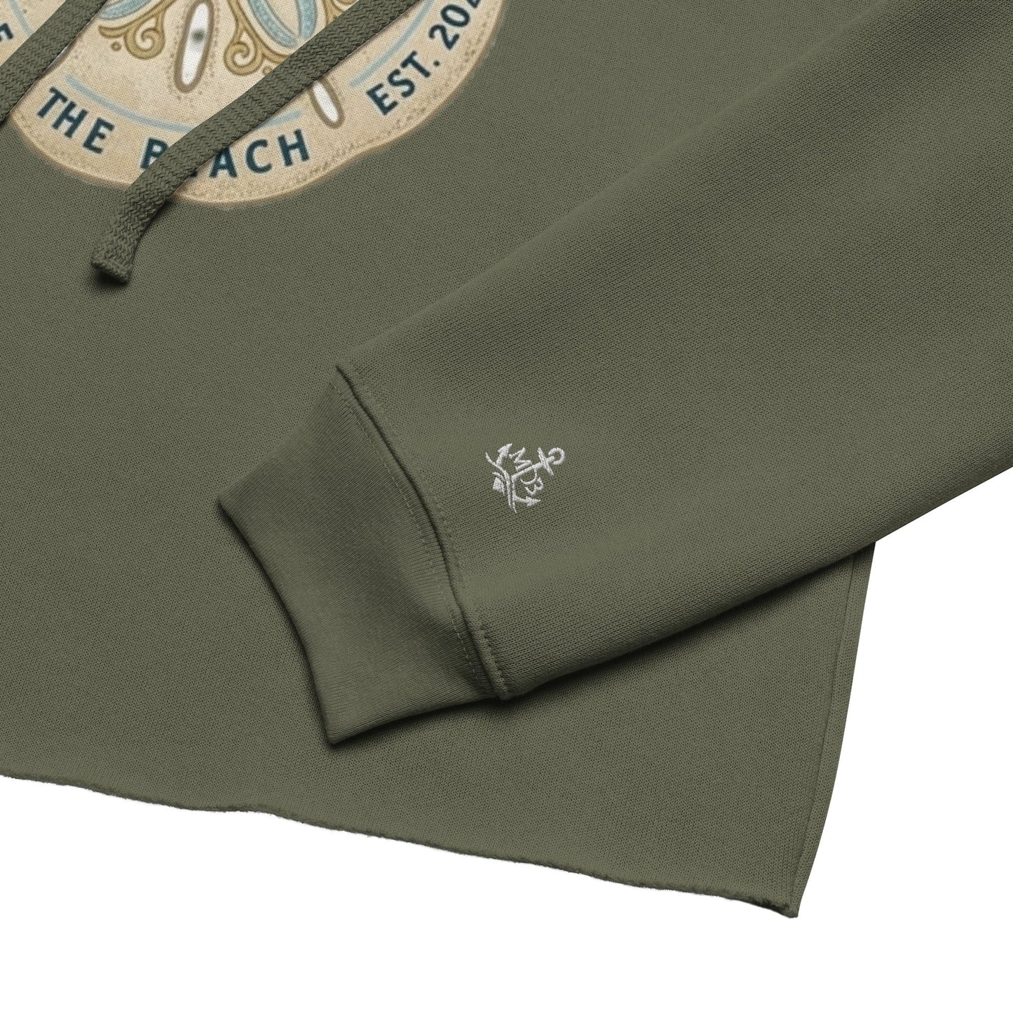 MDB Co. Sudadera Corta con Capucha Million Sand Dollar