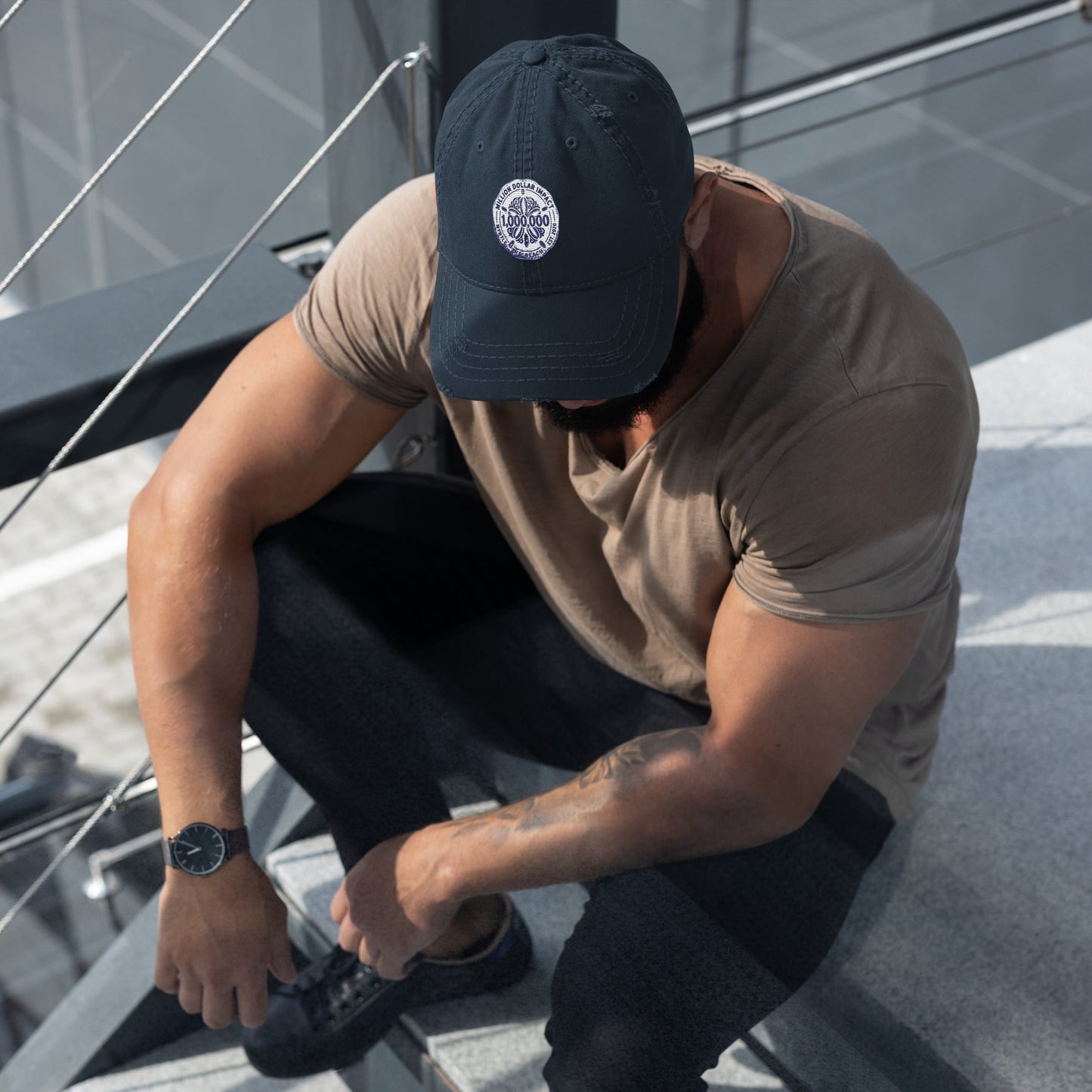Gorra Desgastada MDB Co. Million Sand Dollars