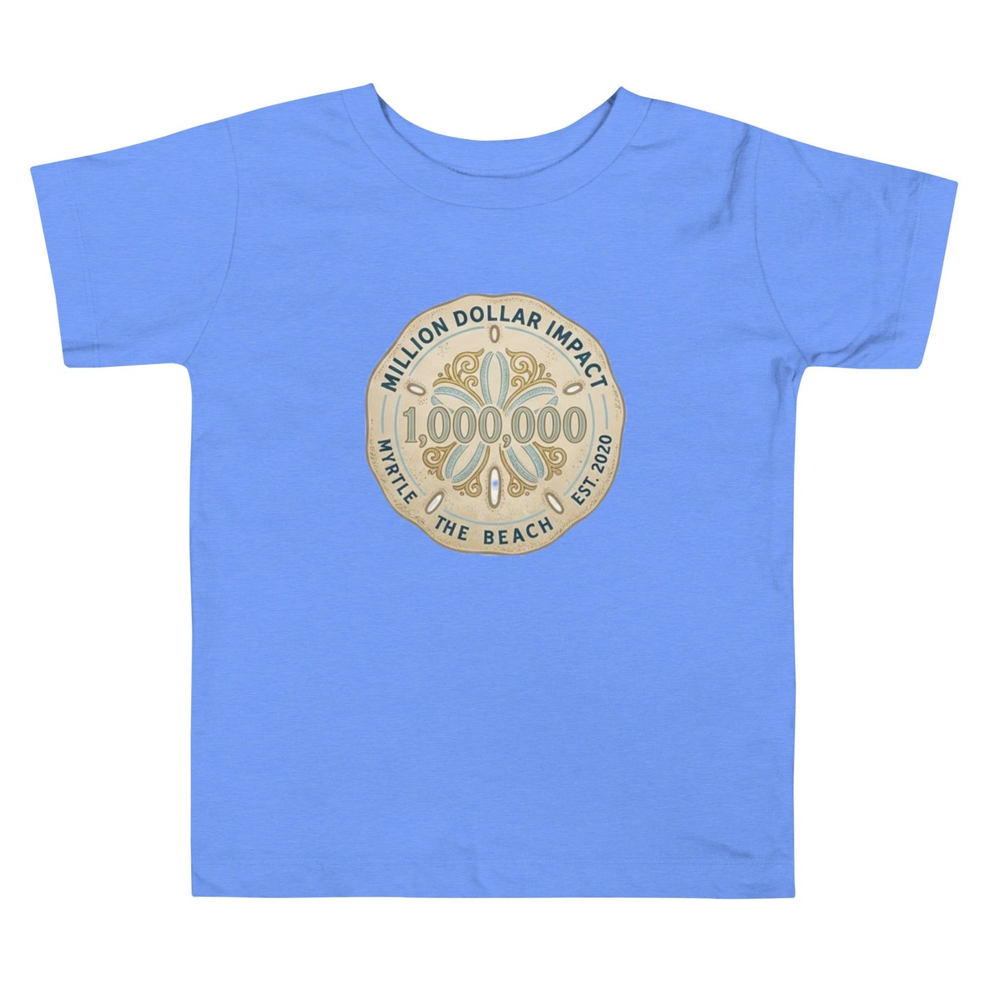 MDB Co. Million Sand Dollars unisex Toddler Short Sleeve Tee
