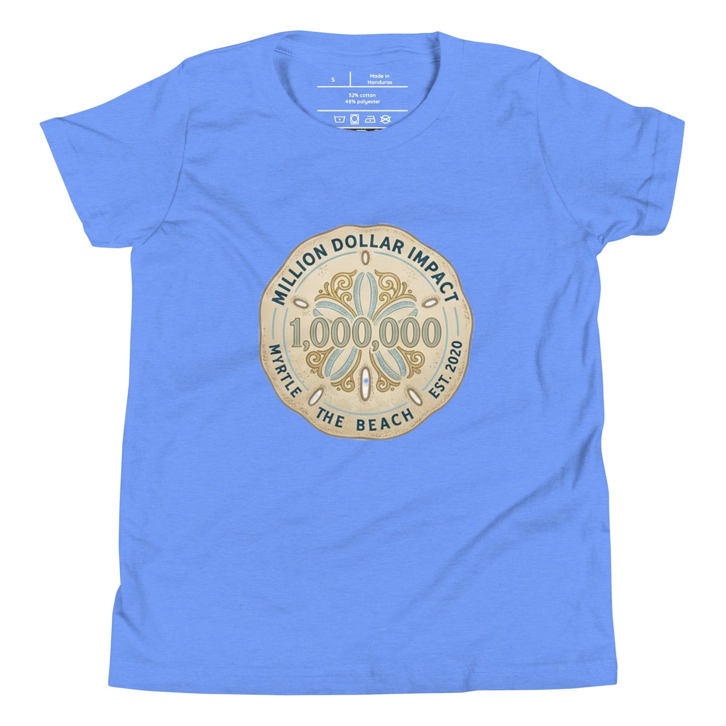 MDB Co. Million Sand Dollars unisex Youth Short Sleeve T-Shirt