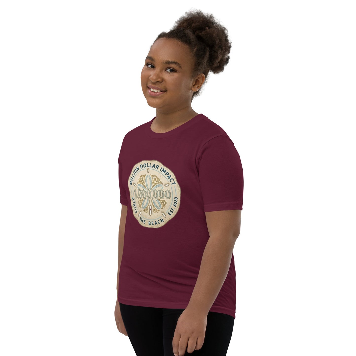 MDB Co. Million Sand Dollars unisex Youth Short Sleeve T-Shirt