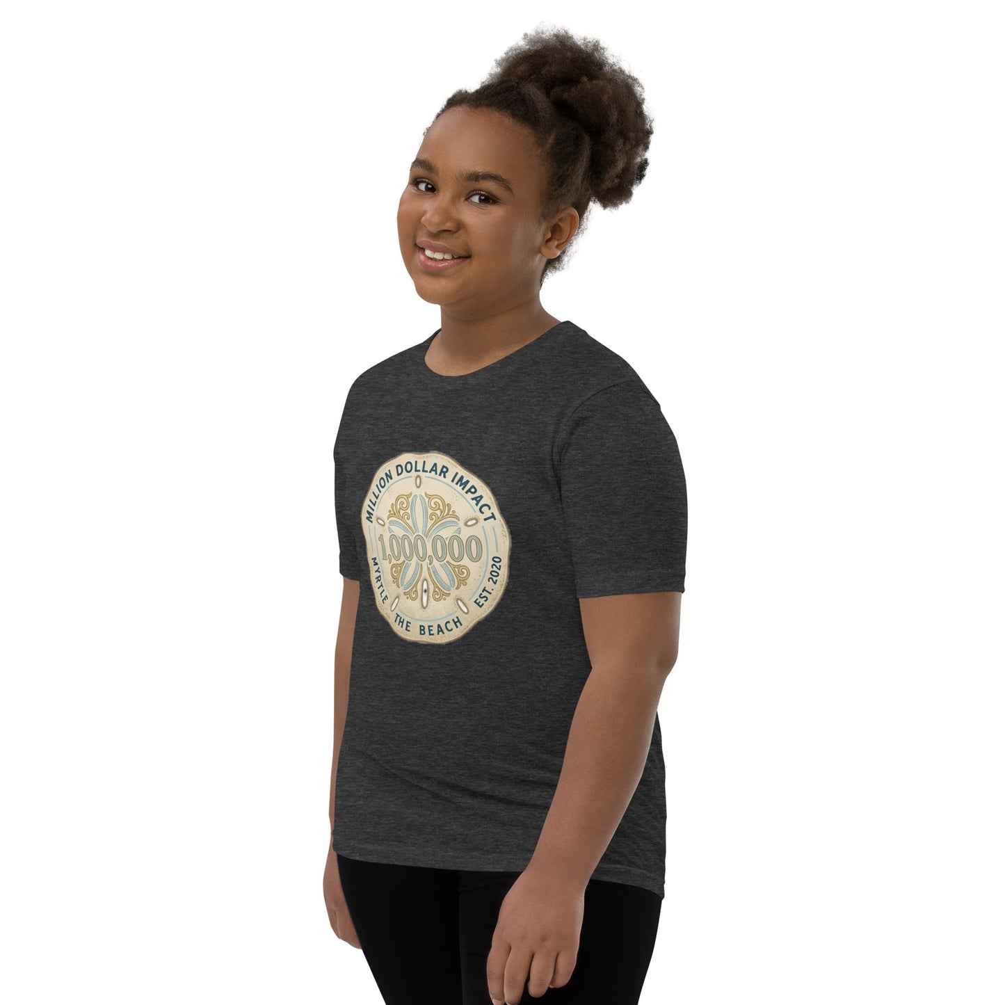 MDB Co. Million Sand Dollars unisex Youth Short Sleeve T-Shirt