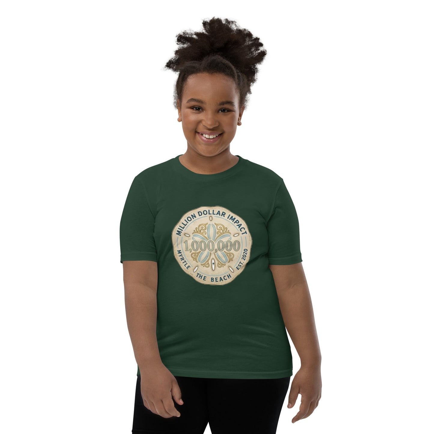 MDB Co. Million Sand Dollars unisex Youth Short Sleeve T-Shirt