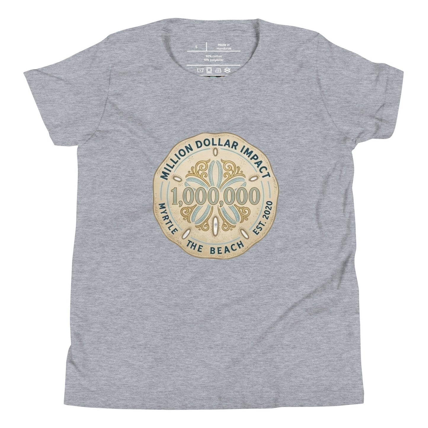 MDB Co. Million Sand Dollars unisex Youth Short Sleeve T-Shirt