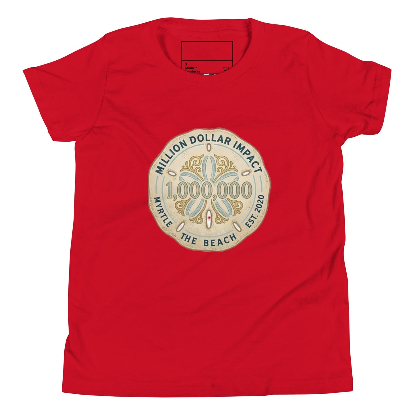 MDB Co. Million Sand Dollars unisex Youth Short Sleeve T-Shirt
