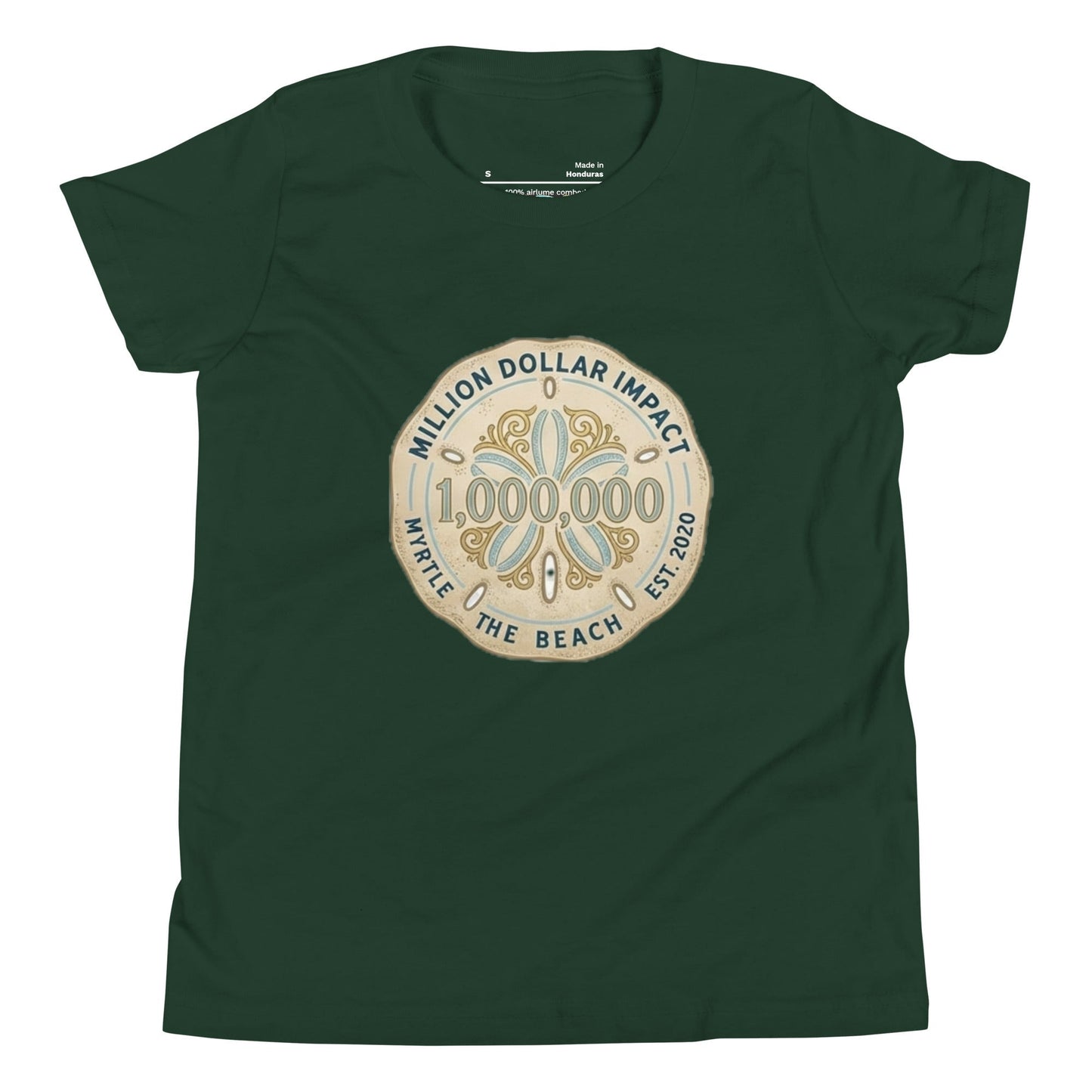 MDB Co. Million Sand Dollars unisex Youth Short Sleeve T-Shirt