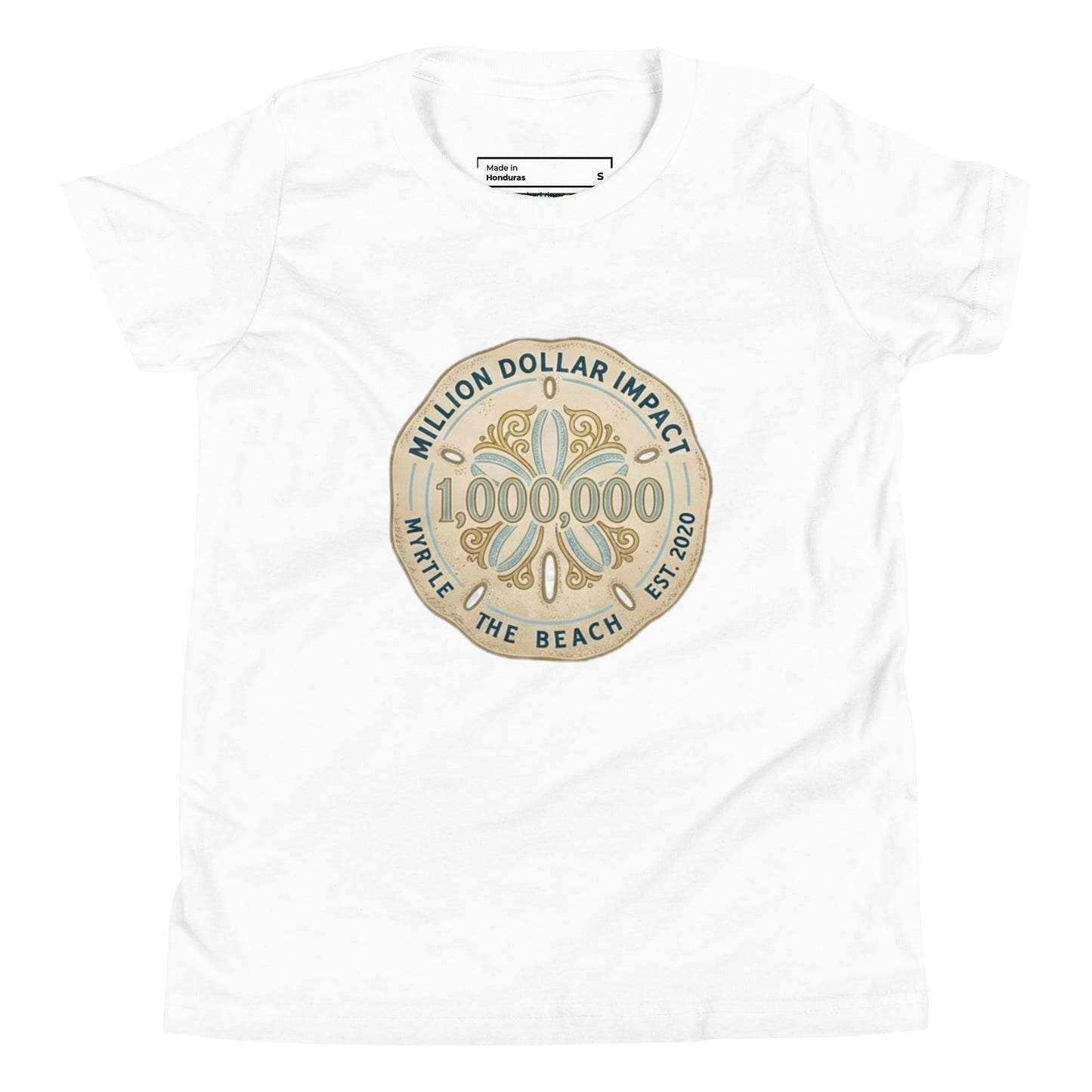 MDB Co. Million Sand Dollars unisex Youth Short Sleeve T-Shirt