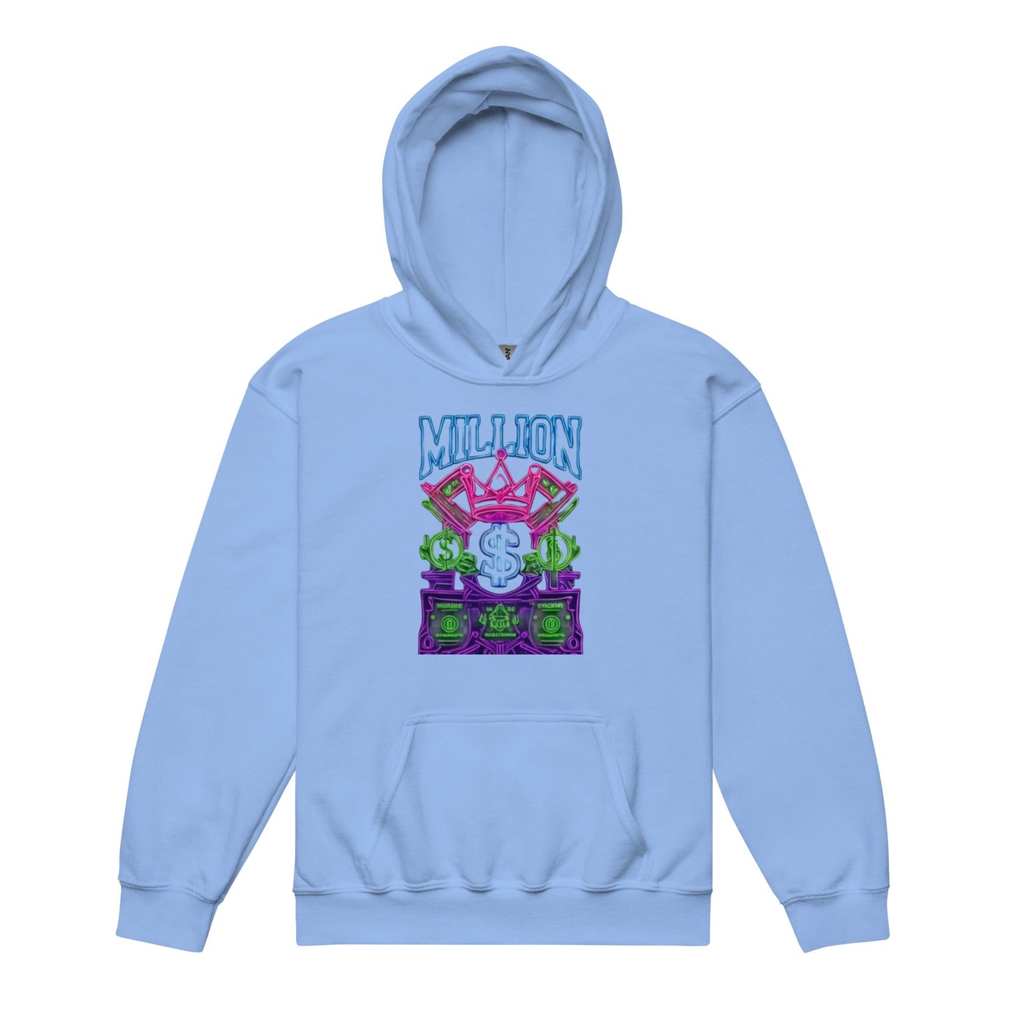MDB Co. Neon Million Piled unisex Youth heavy blend hoodie