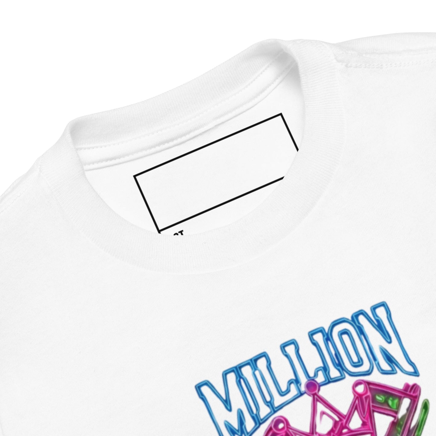 MDB Co. Neon Millions Piled unisex Toddler Short Sleeve Tee