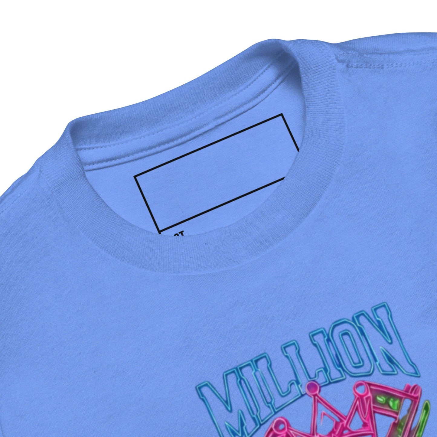 MDB Co. Neon Millions Piled unisex Toddler Short Sleeve Tee