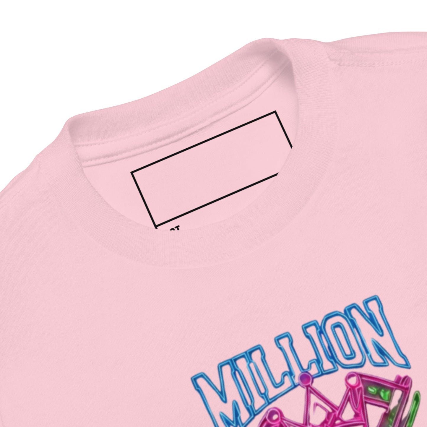 MDB Co. Neon Millions Piled unisex Toddler Short Sleeve Tee