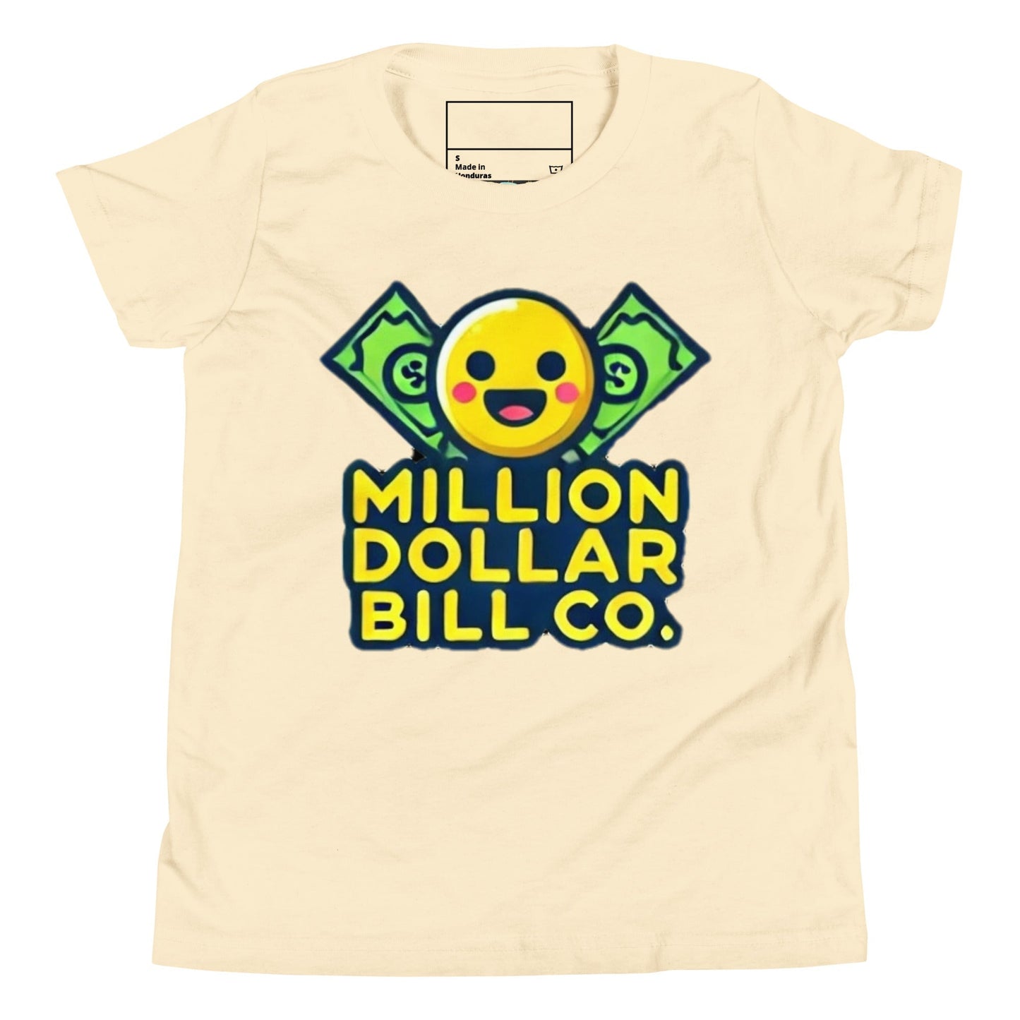 MDB Co. Yellow Mascot For The Future Youth Short Sleeve T-Shirt