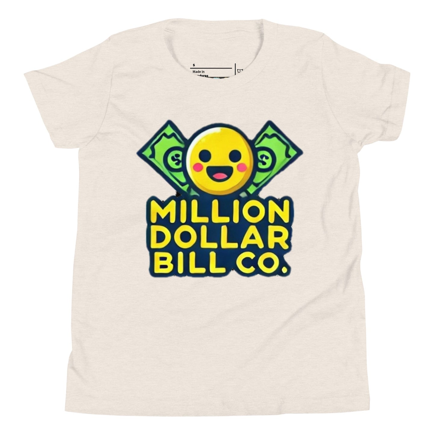 MDB Co. Yellow Mascot For The Future Youth Short Sleeve T-Shirt