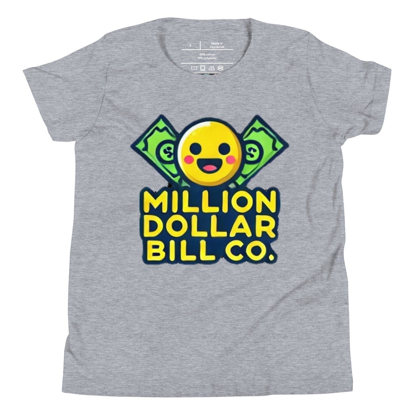 MDB Co. Yellow Mascot For The Future Youth Short Sleeve T-Shirt