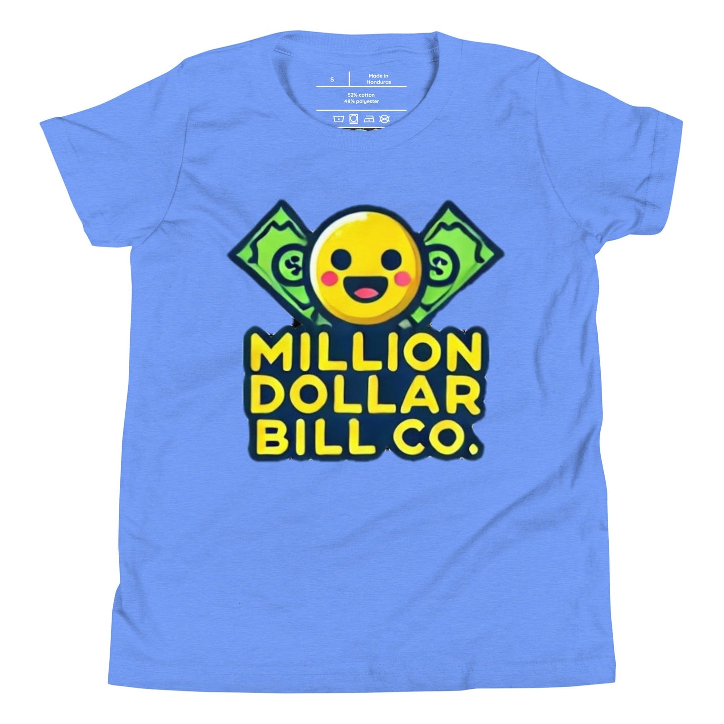 MDB Co. Yellow Mascot For The Future Youth Short Sleeve T-Shirt