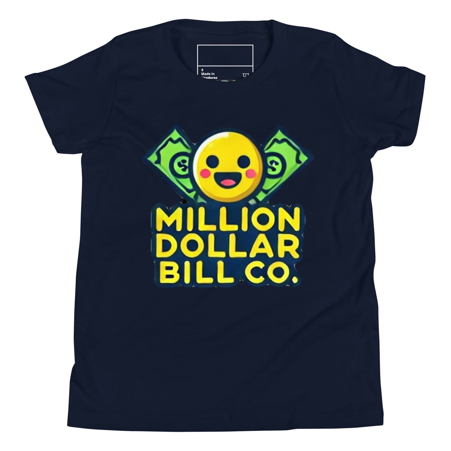 MDB Co. Yellow Mascot For The Future Youth Short Sleeve T-Shirt